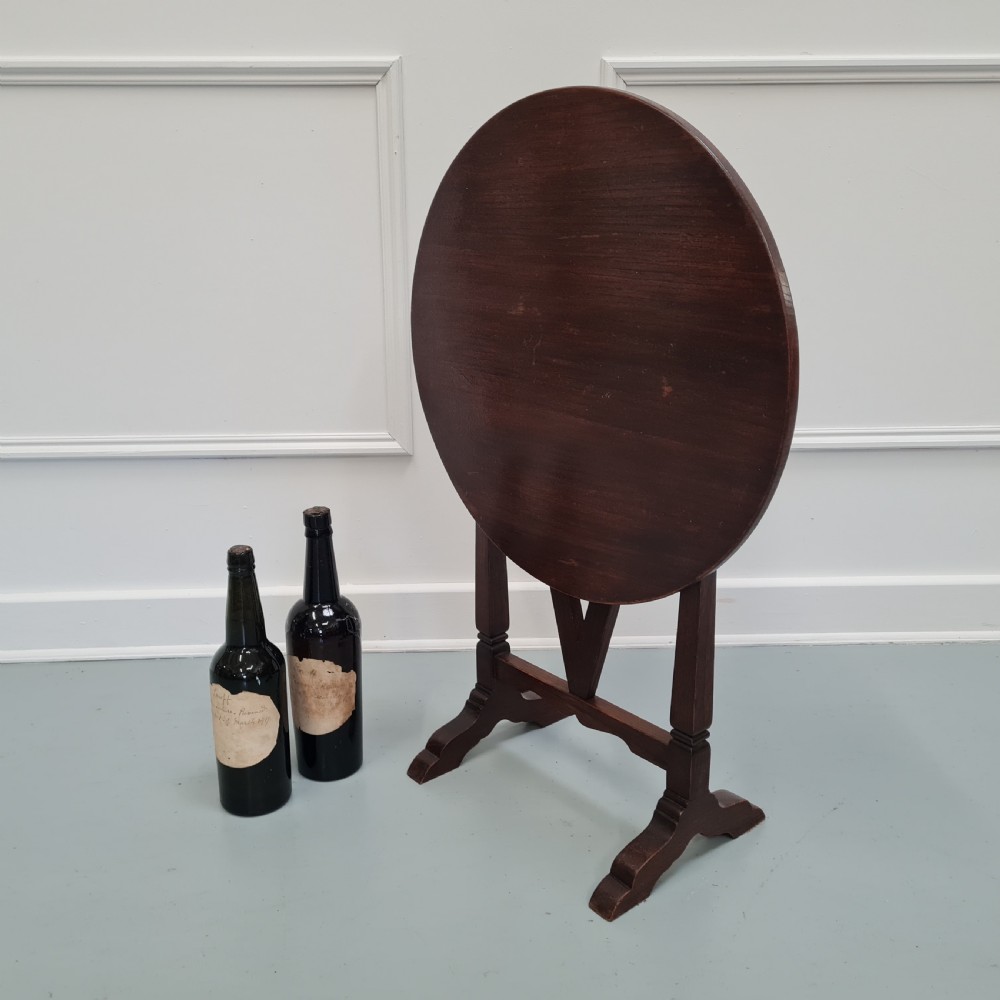 French Wooden Folding Vendange Table c1930 View VI