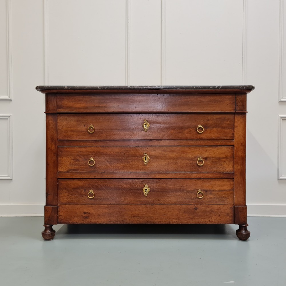 Antique French Walnut Commode c1850