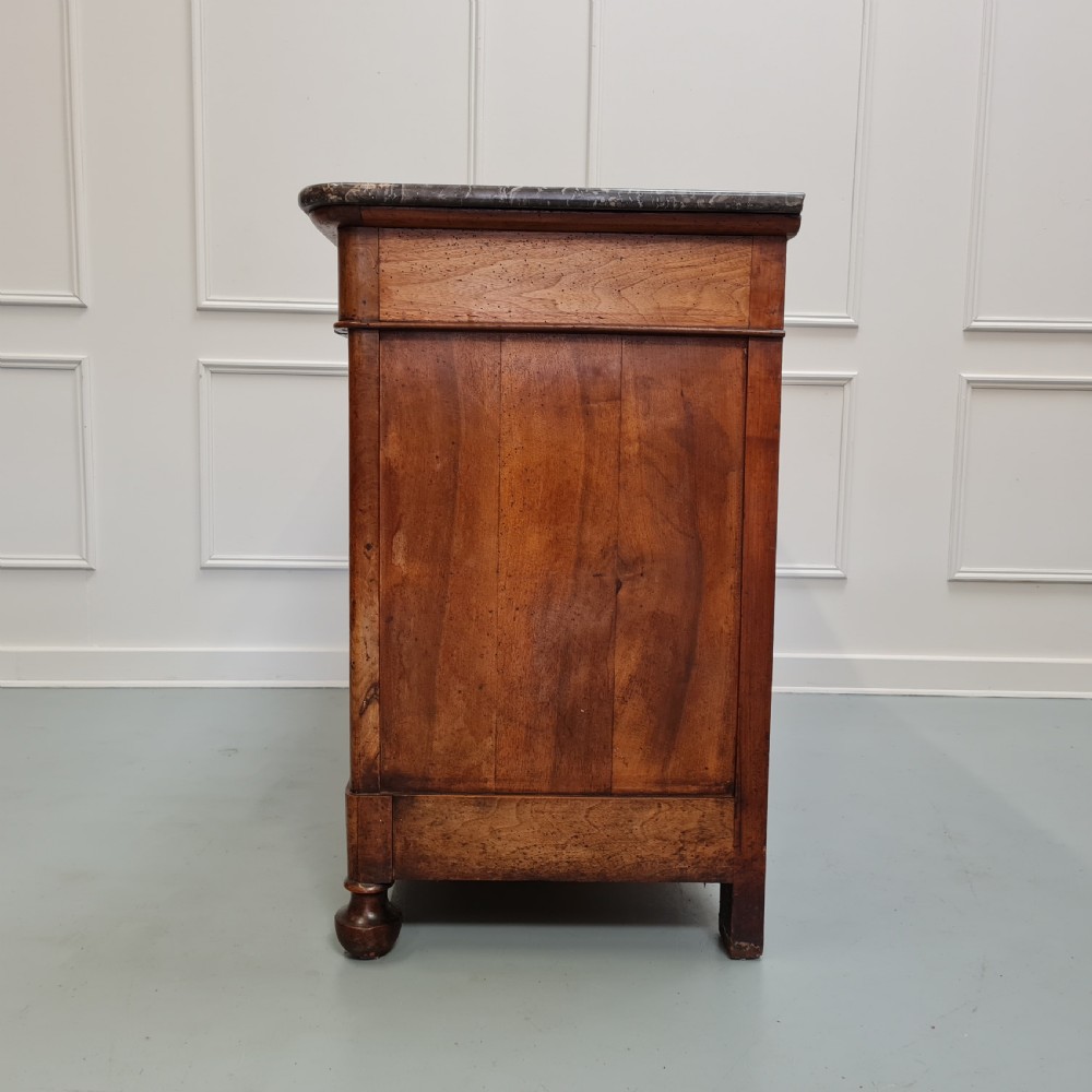 Antique French Walnut Commode c1850 View XI