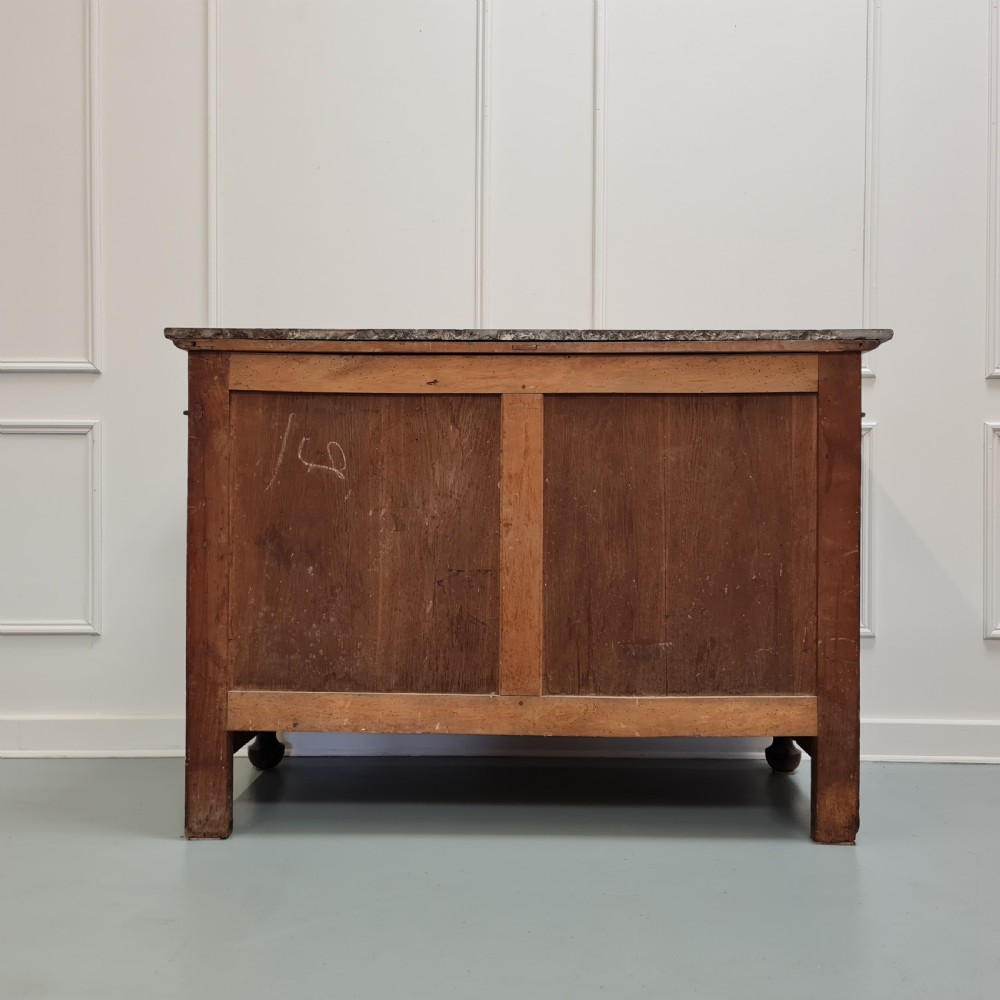 Antique French Walnut Commode c1850 View XII