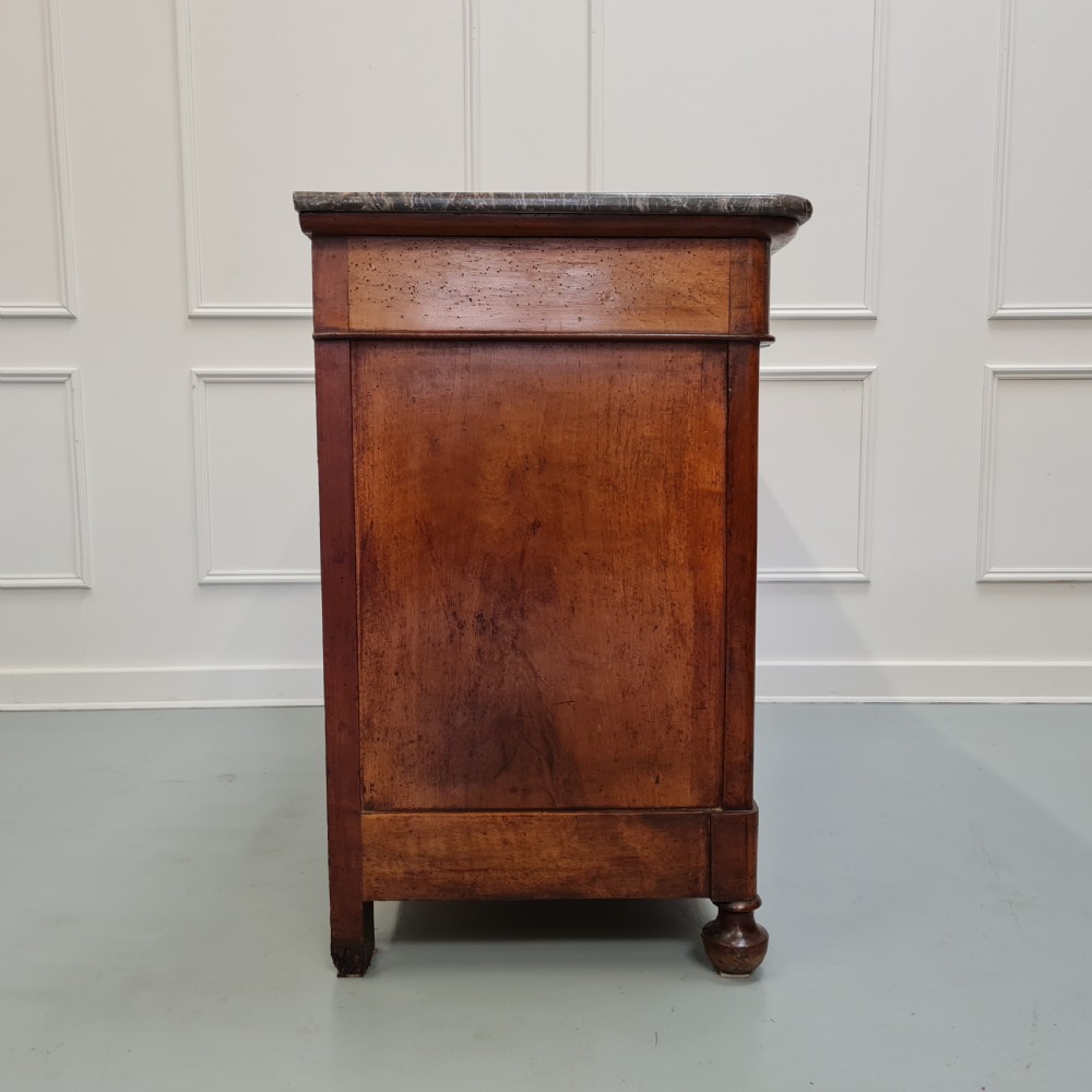Antique French Walnut Commode c1850 View XIII