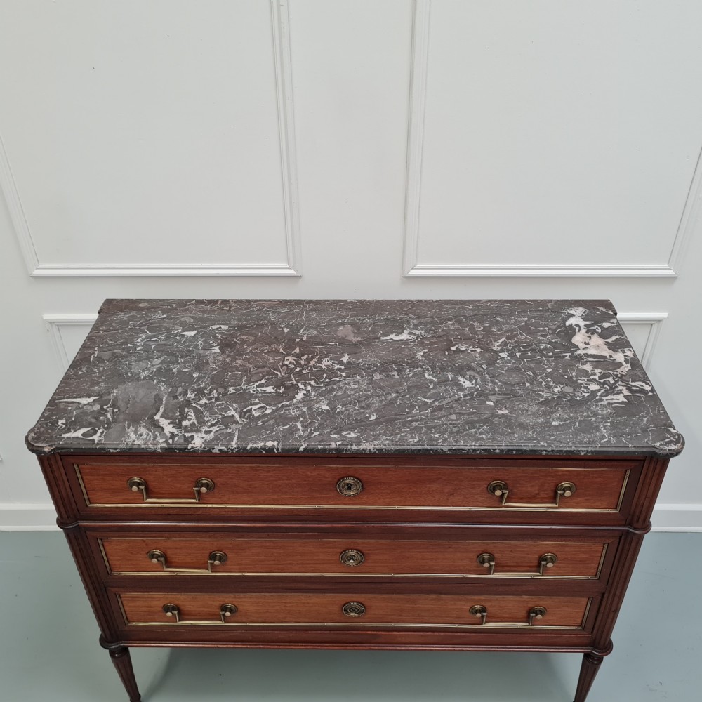 Antique Directoire French Commode C1850 View V
