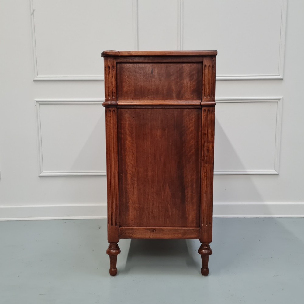 Antique French Small Walnut Directoire Commode c1810 View III