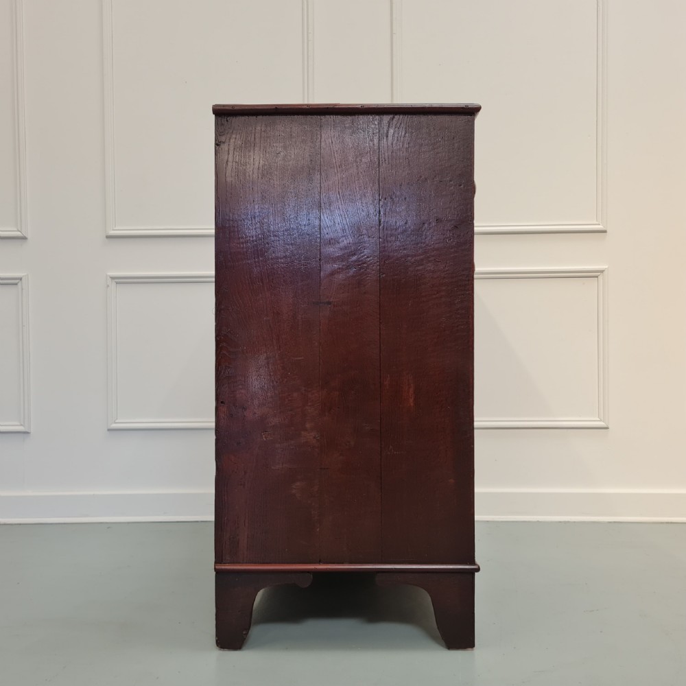 Late Georgian Primitive Oak Chest C1820 View III