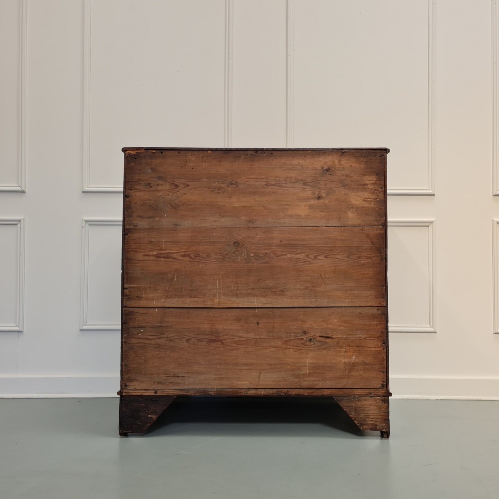 Late Georgian Primitive Oak Chest C1820 View IV