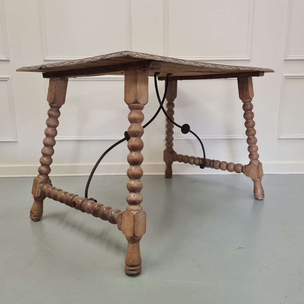 Antique Spanish Walnut Table