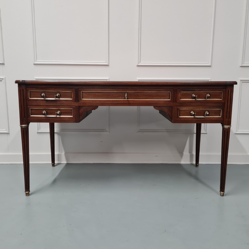 Antique Mahogany French Desk c1930