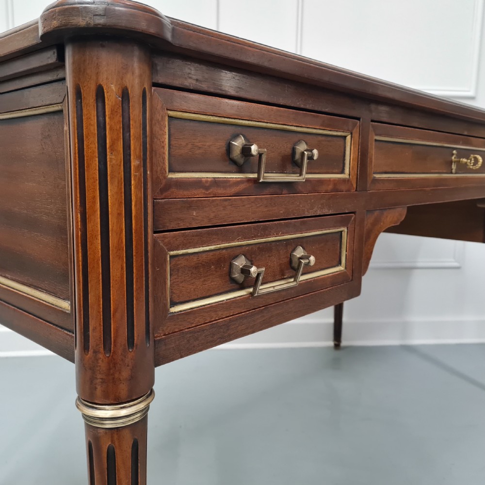 Antique Mahogany French Desk c1930 View II