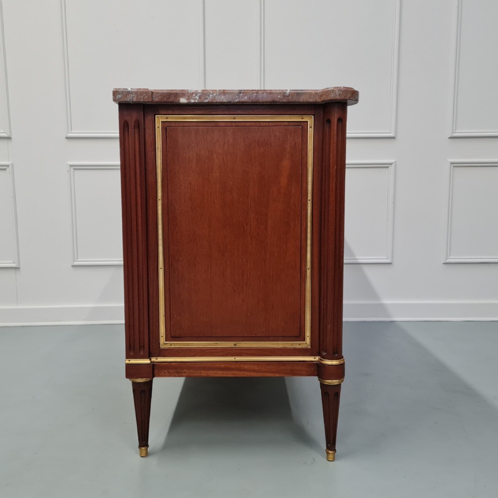 Beautiful French Mahogany Commode c1930 View X