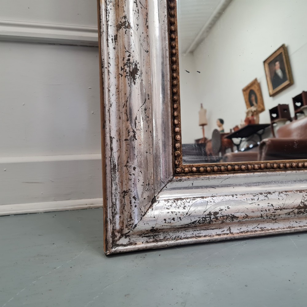 Antique French Louis Philippe Mirror c1890 View III