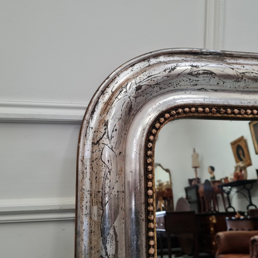 Antique French Louis Philippe Mirror c1890 View IV
