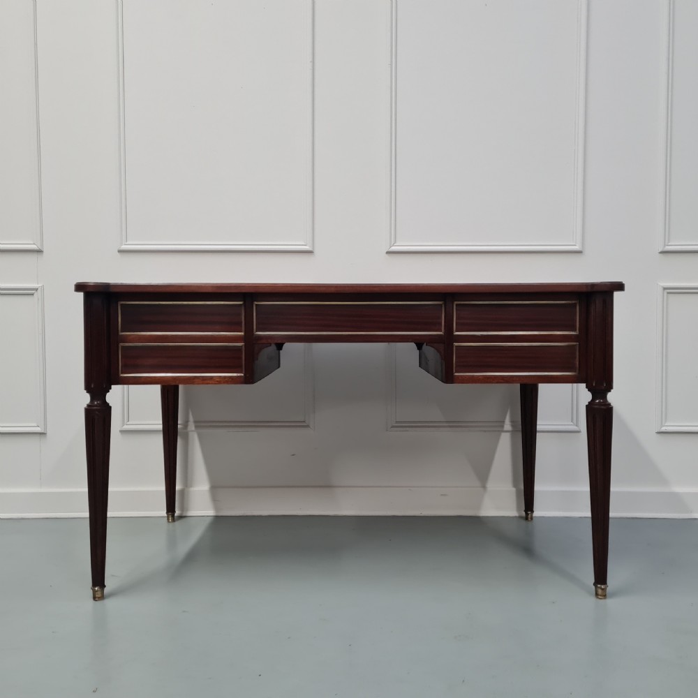 Antique Mahogany French Desk c1930 View II