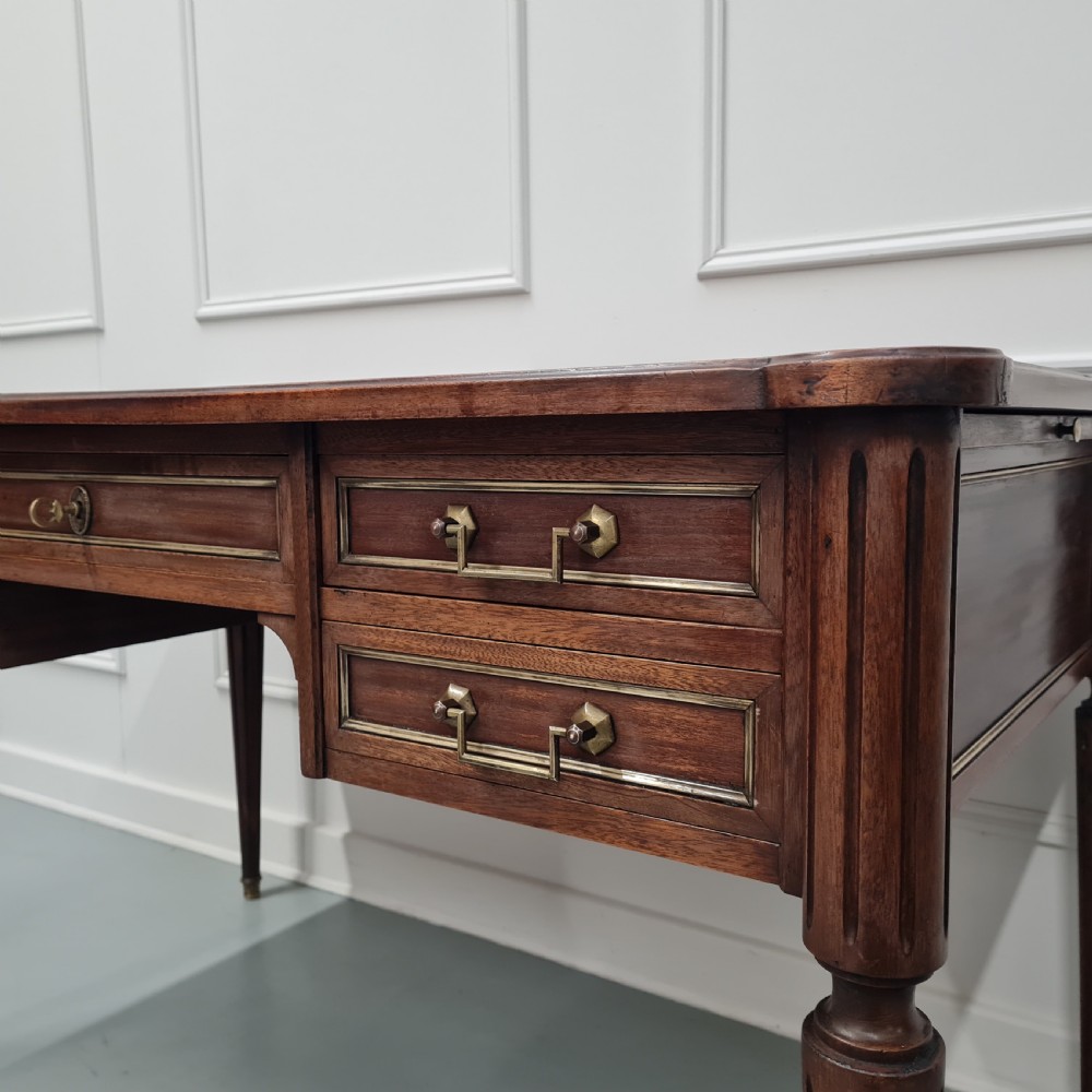 Antique Mahogany French Desk c1930 View V