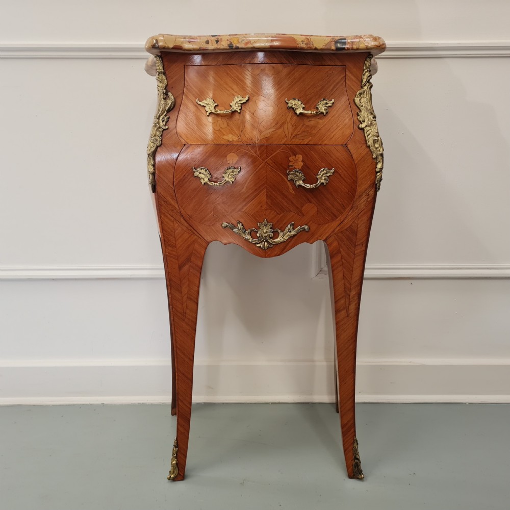 Pair of Kingwood Bedside Tables c1930 View X