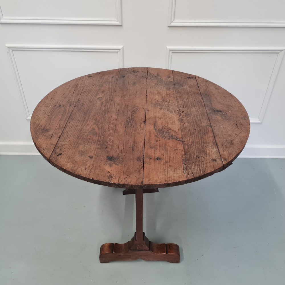 Antique French Wine Tasting Table c1860