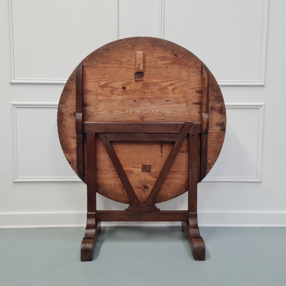 Antique French Wine Tasting Table c1860 View VI