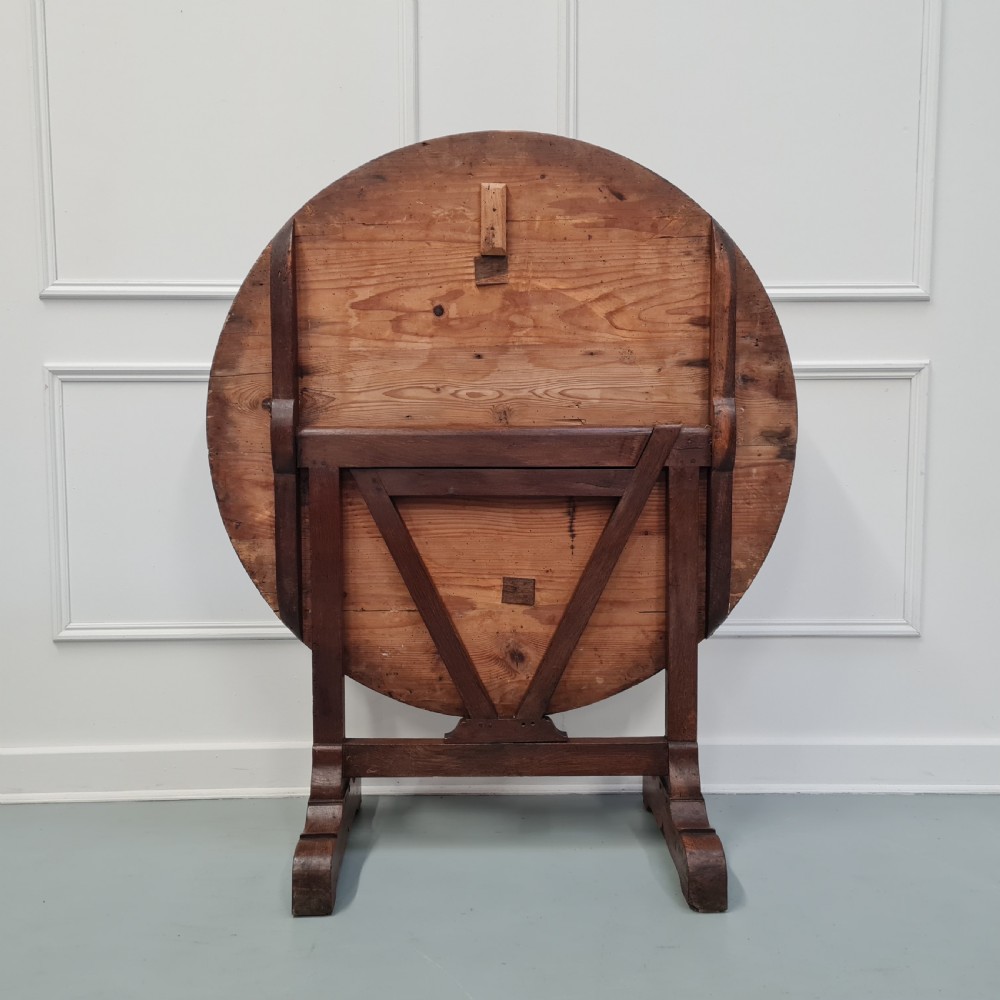 Antique French Wine Tasting Table c1860 View VII