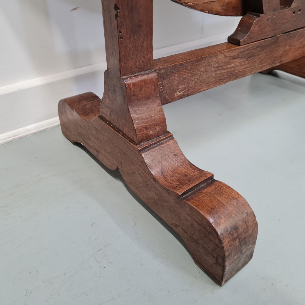 Antique French Wine Tasting Table c1860 View VIII
