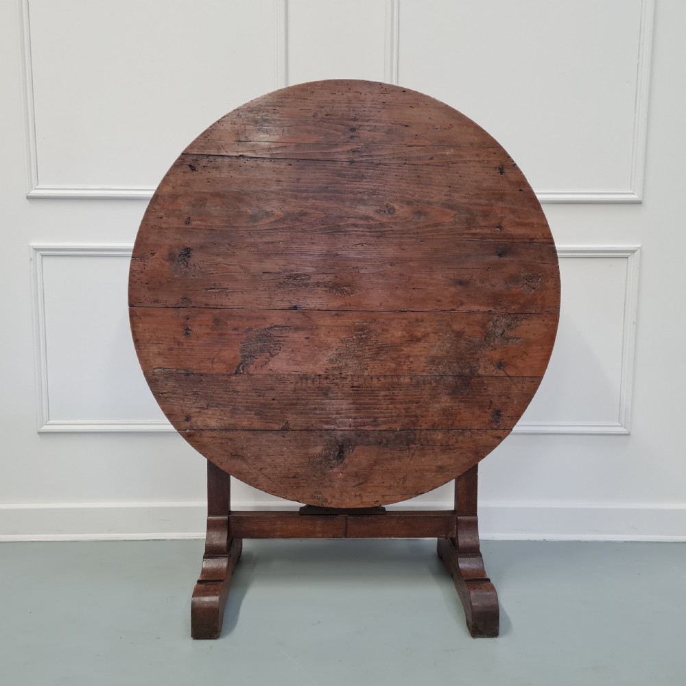 Antique French Wine Tasting Table c1860 View IX