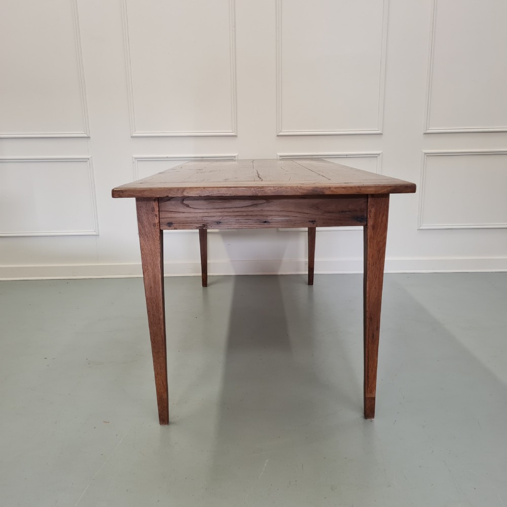 French Farmhouse Dining Table c1850 View II