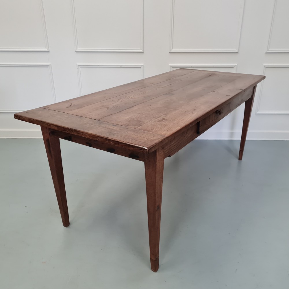 French Farmhouse Dining Table c1850 View XI