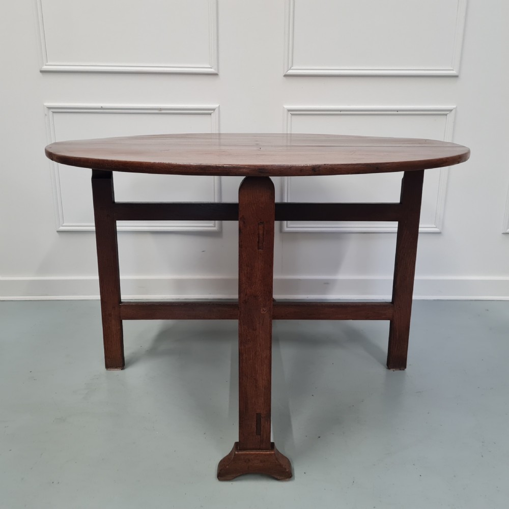 French Oak Wine Tasting Vendange Table c1880 View VI