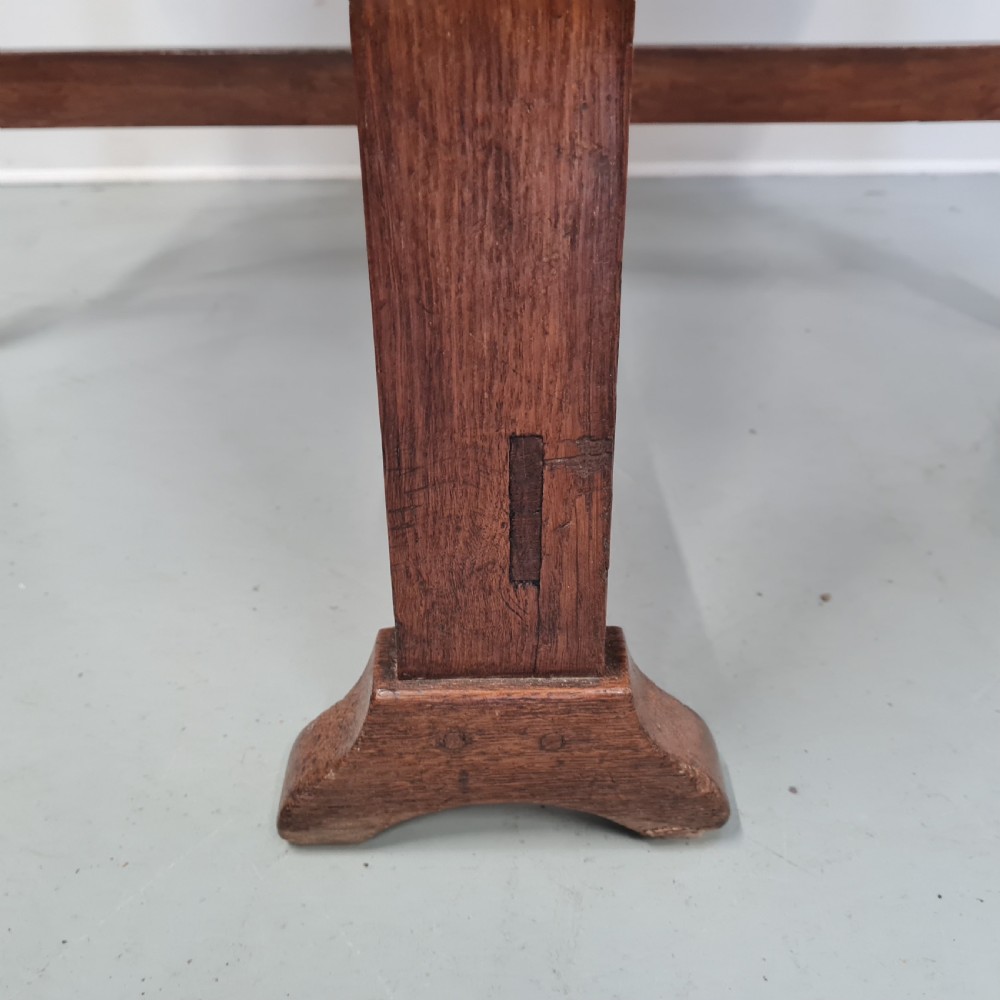 French Oak Wine Tasting Vendange Table c1880 View VII