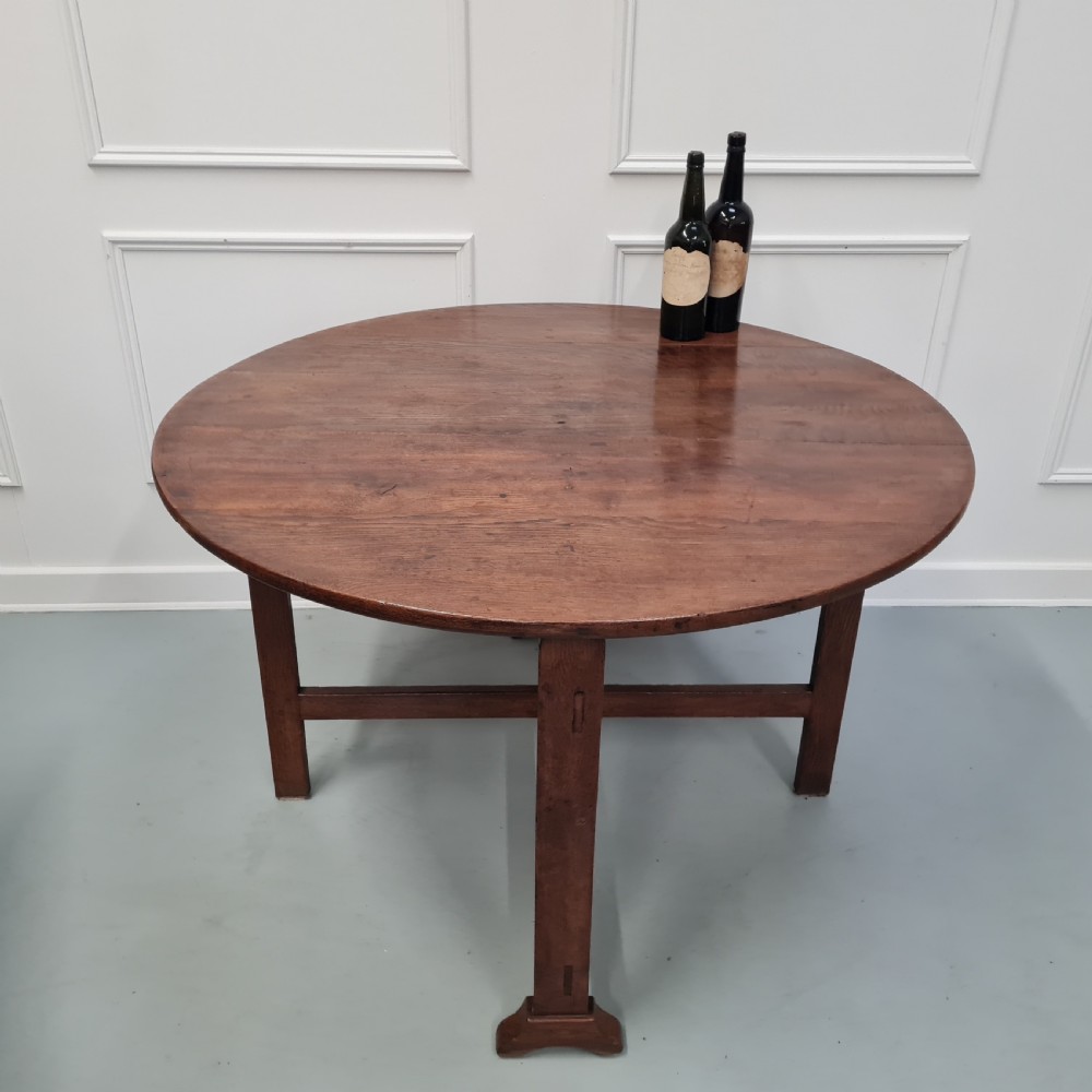 French Oak Wine Tasting Vendange Table c1880 View VIII