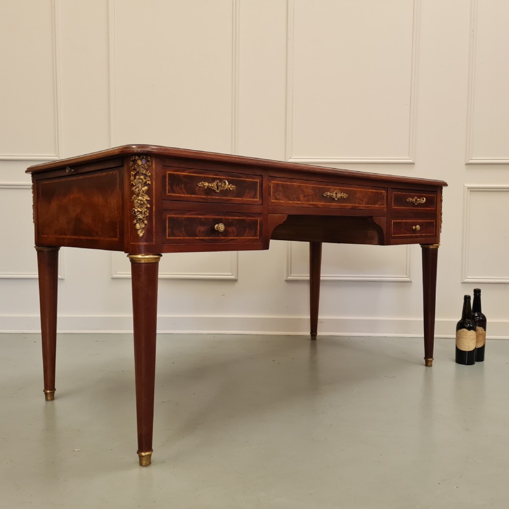 Large Antique Decorative French Desk c1910 View IV