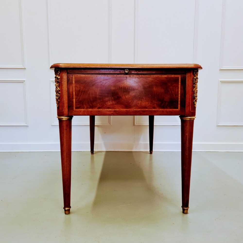 Large Antique Decorative French Desk c1910 View VII