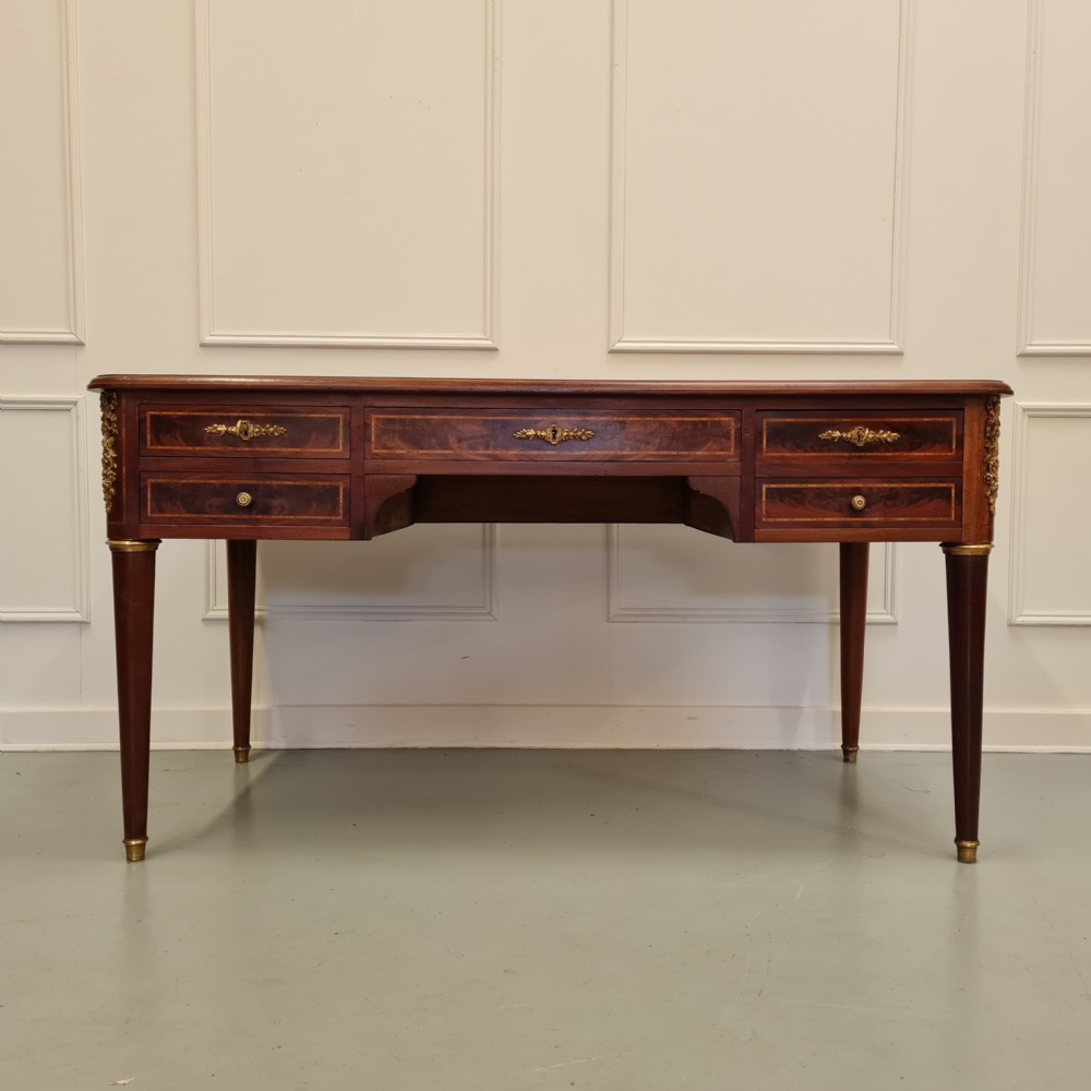 Large Antique Decorative French Desk c1910