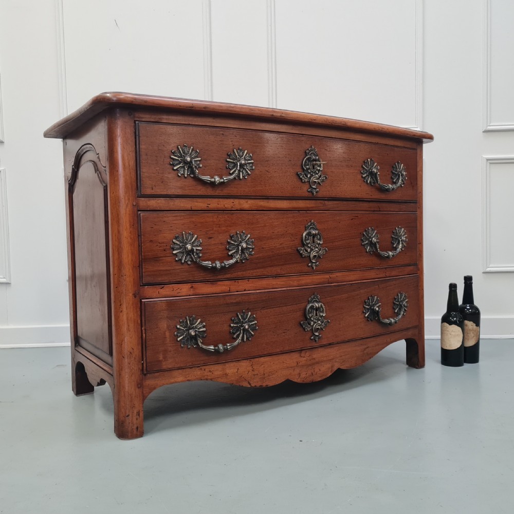 Country Walnut French Commode C1930 View VIII