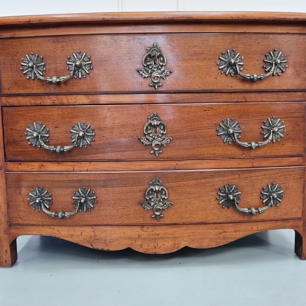 Country Walnut French Commode C1930 View IX