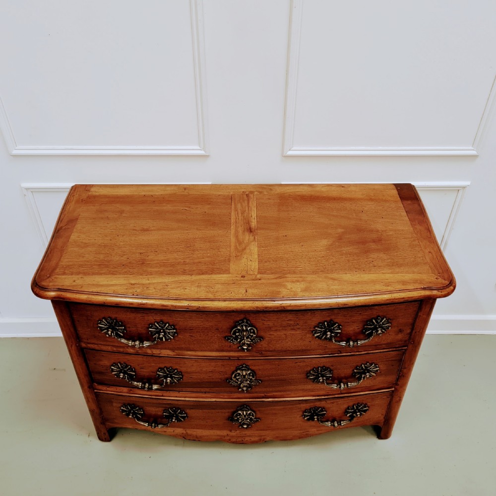 Country Walnut French Commode C1930 View XI