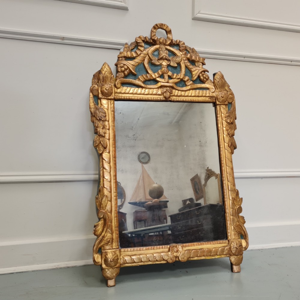 Antique French Marriage Mirror c1790