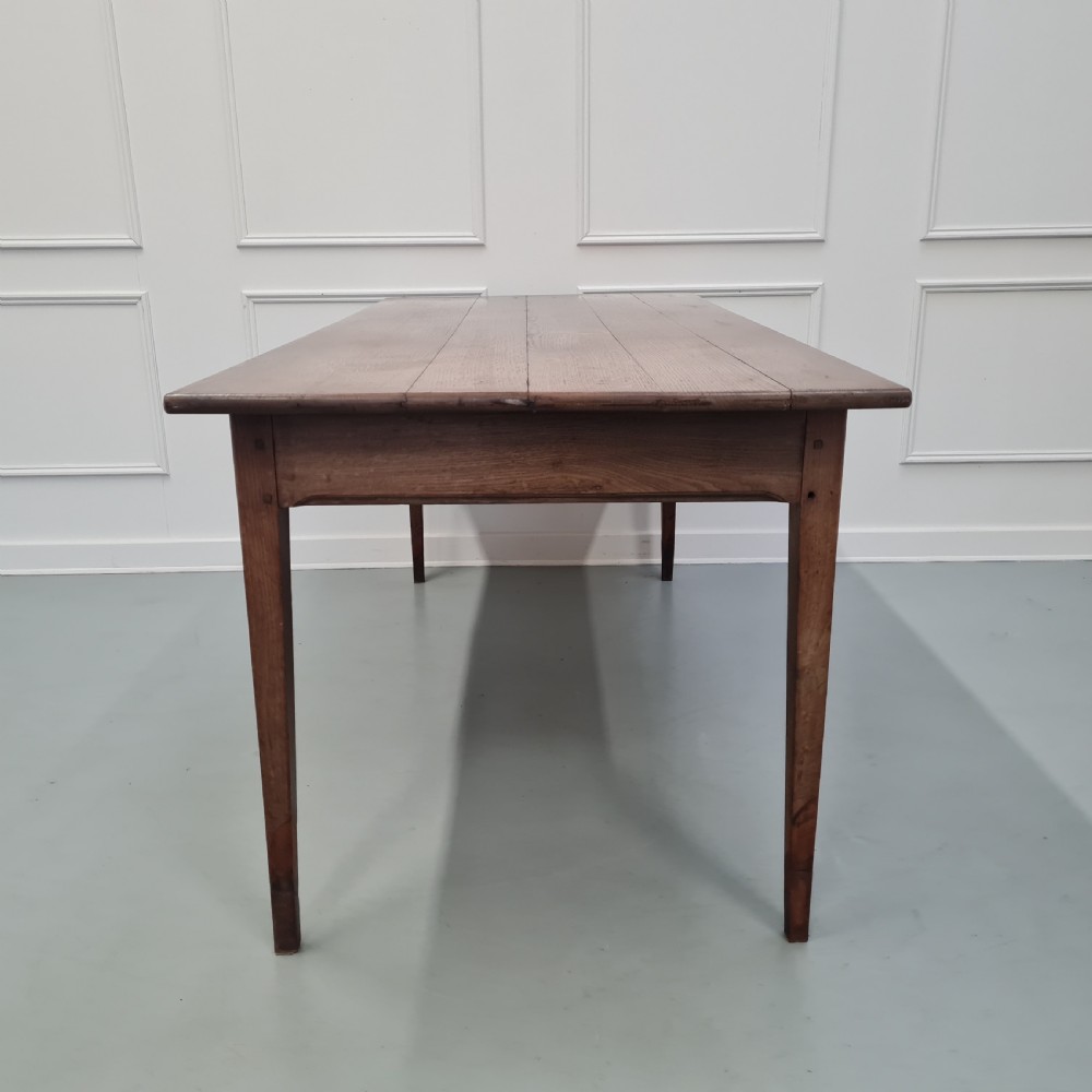 Beautiful Antique French Farmhouse Table c1840 View II