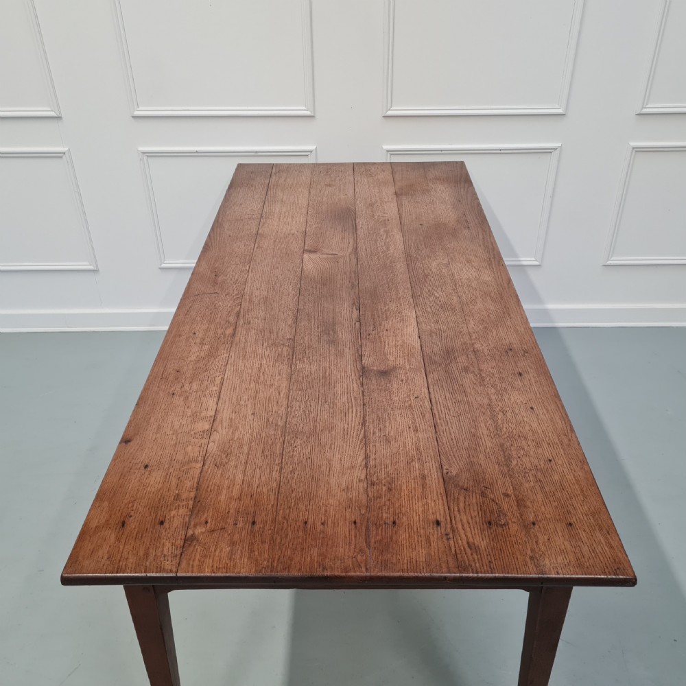 Beautiful Antique French Farmhouse Table c1840 View VI