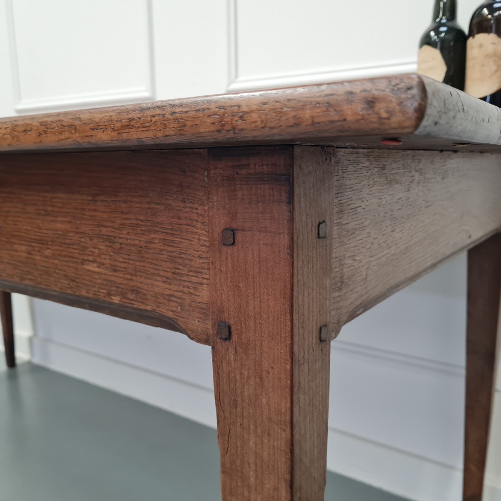 Beautiful Antique French Farmhouse Table c1840 View VIII