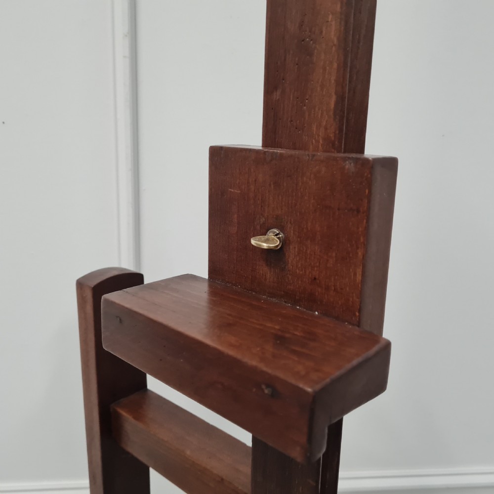 Antique French Artist Easel c1920 View II