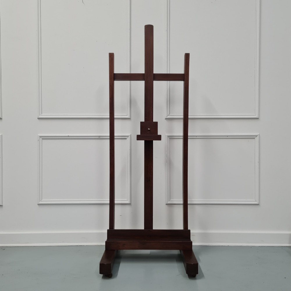 Antique French Artist Easel c1920 View VI