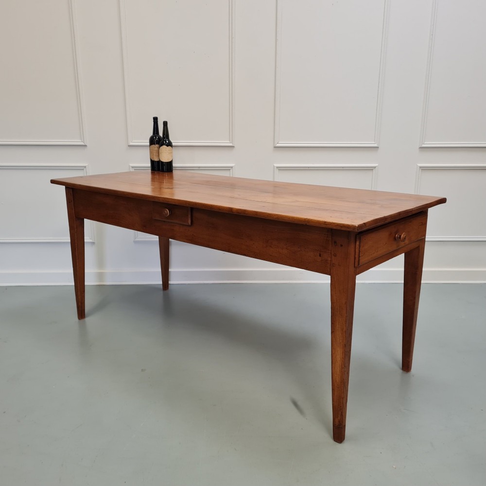 Charming 19th‑century French Farmhouse Table c1840 View V