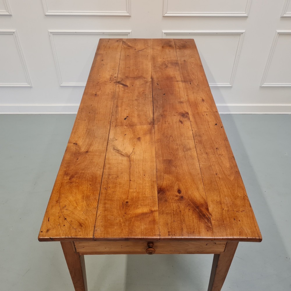 Charming 19th‑century French Farmhouse Table c1840 View VIII