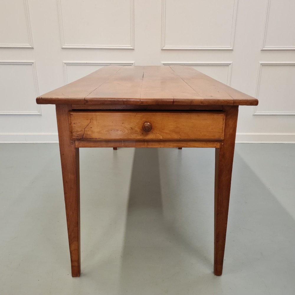 Charming 19th‑century French Farmhouse Table c1840 View XI