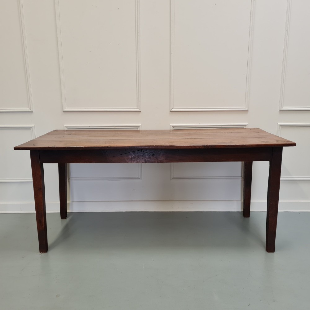 Beautiful Antique Oak Farmhouse Dining Table C1800