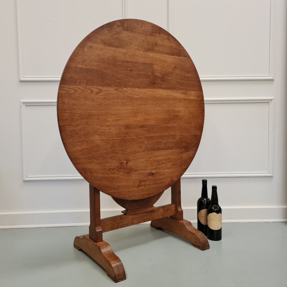 Antique Oak Vendange Table c1900 View VI