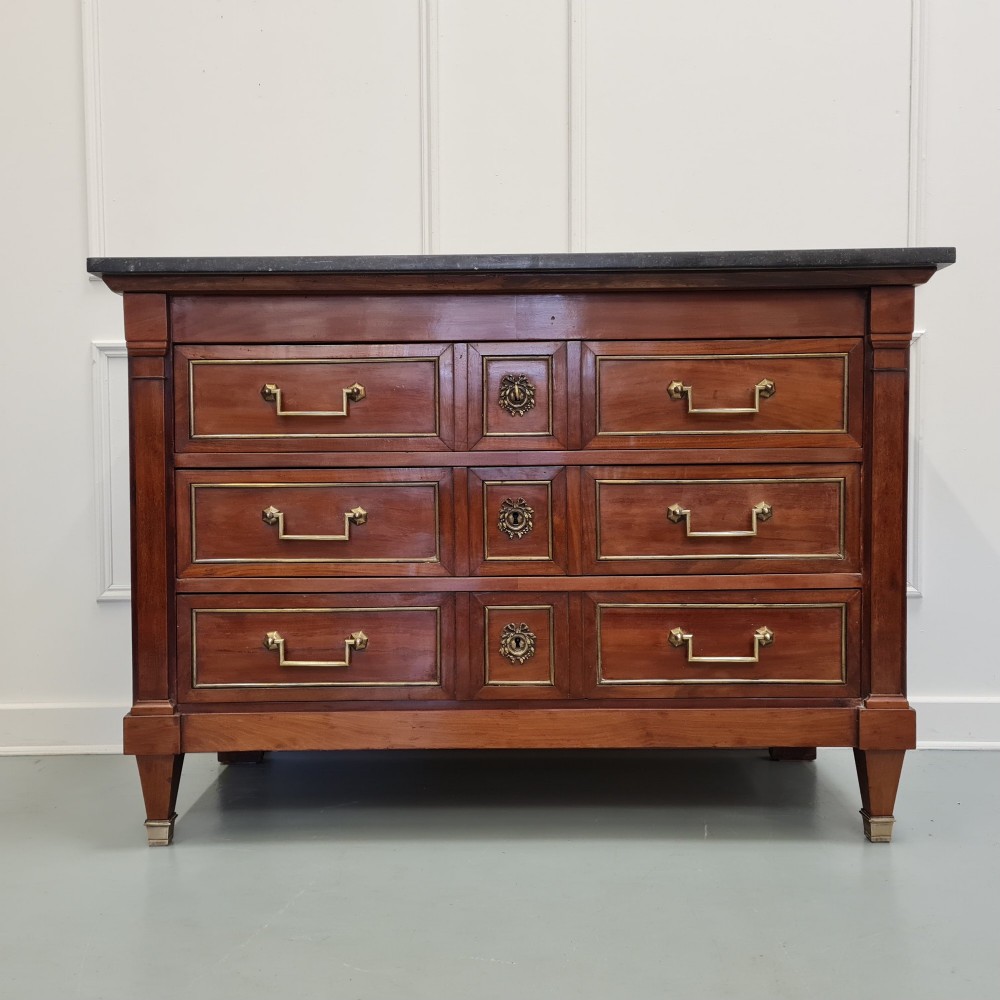 Antique French Empire Mahogany Commode c1820