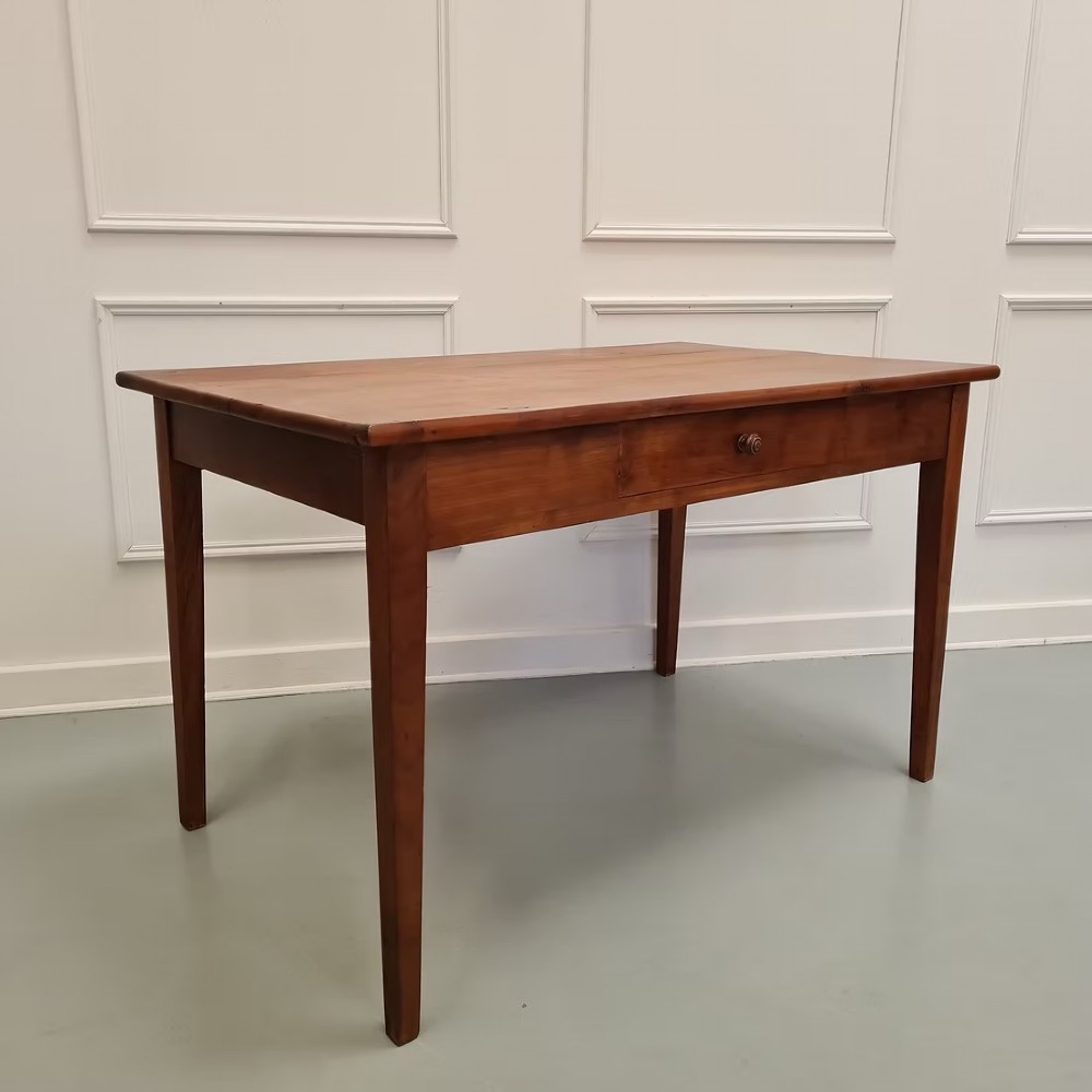 French 19th century Cherry Wood Table View II