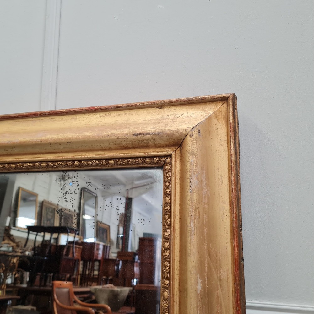 Antique French Gilded Mirror c1840 View V