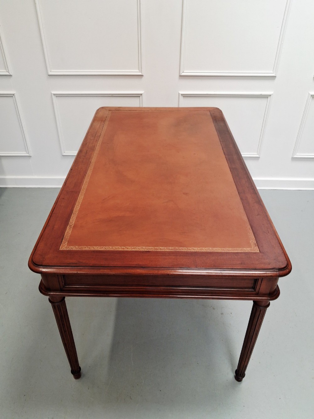 Beautiful Large French Antique Desk c1900 View III