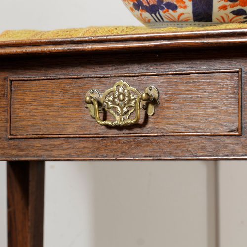 GEORGIAN GEORGE III OAK CONSOLE SIDE TABLE - ADDITIONAL PHOTO 2